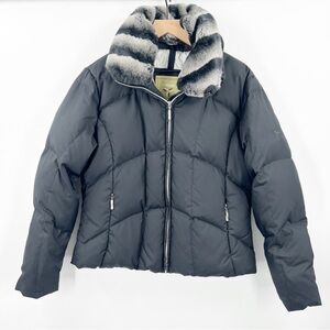Fera Black Down Ski Jacket